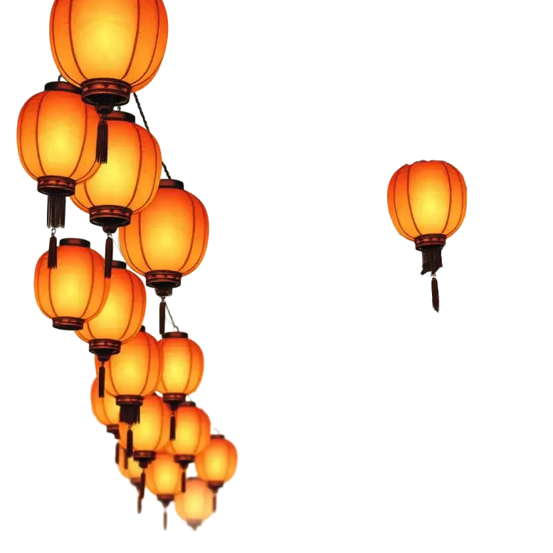 Japanese paper lanterns